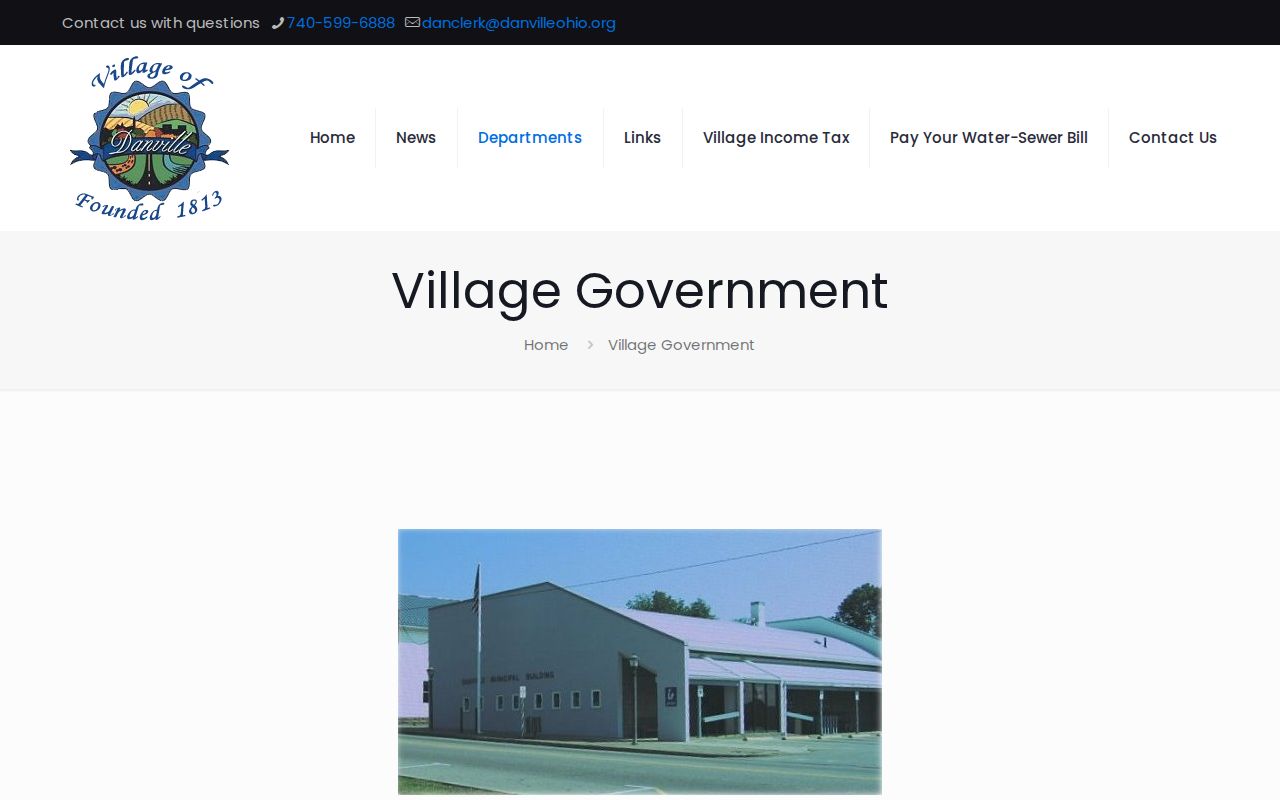 Danville court docket village office context